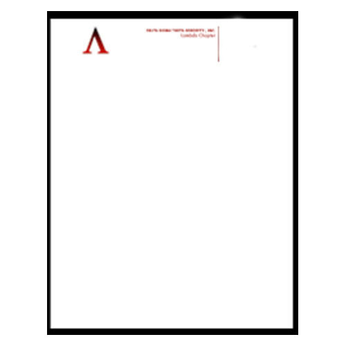 Business Printed Letterhead