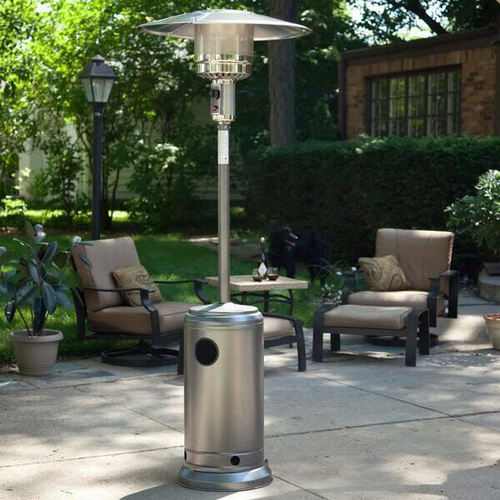 Stainless Steel Lpg Porable Outdoor Mushroom Heater 6.75 Ft. Long With