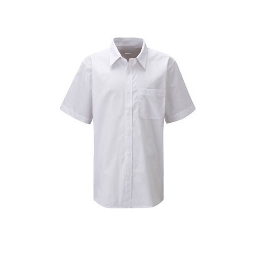 Stainless Steel Boys School Shirt