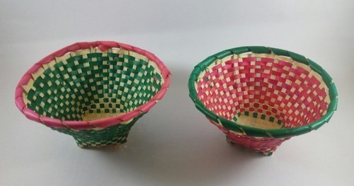 Palm Leaf Traditional Pooja Basket