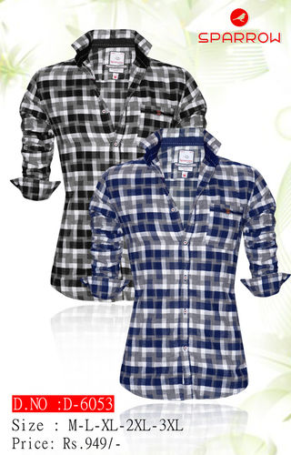 Men's Brushing Chex Shirt