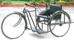 Highly Durable Handicapped Tricycle