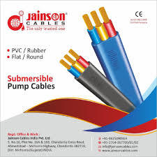 Pvc Insulated Copper Submersible Pump Cables