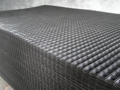 Black Reinforcing Mesh And Welded Wire Mesh Panel For Reinforcing