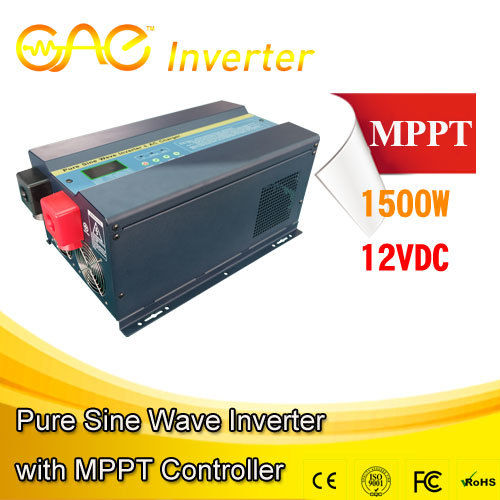 12v 1500w Low Frequency Pure Sine Wave Inverter With Mppt Solar Controller And Ac Charger