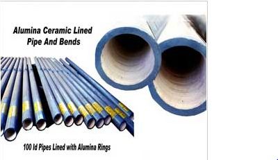 Alumina Ceramic Lined Straight Pipe