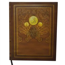 Brown Hard Cover Business Diary