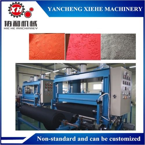 Hydraulic 3D Embossing Machines For Textile