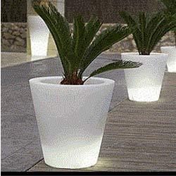 Unique Illuminated Planters