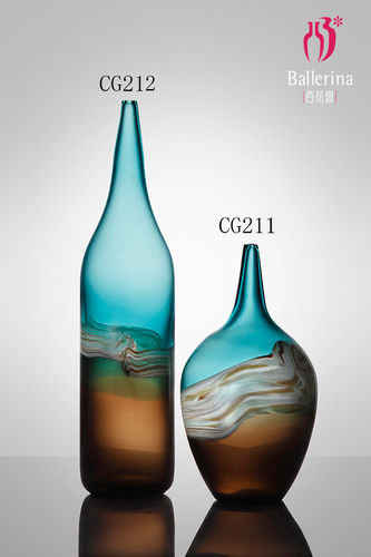 Decorative Ballerina Handmade Glass Vases