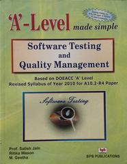 Software Testing And Quality Management Book