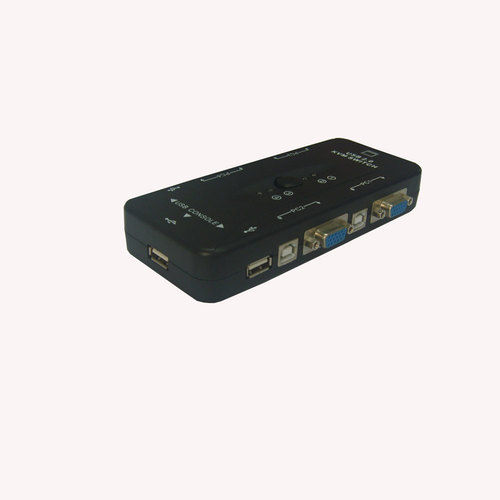  4 पोर्ट USB मैनुअल KVM स्विच 