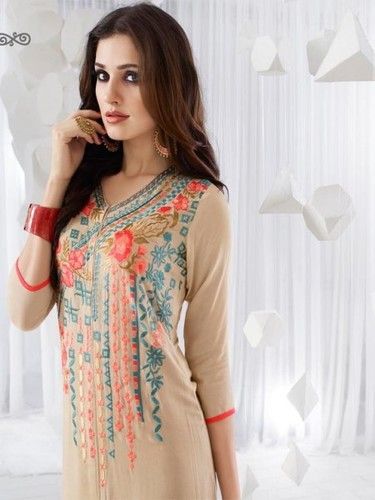 Palette Oat Color Kurti