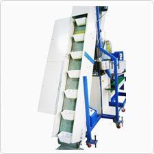 Infeed Belt Conveyor with Feeder & Big Hopper