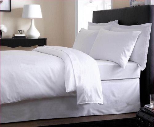 Plain Pattern Styled Bed Sheets & Pillow Covers