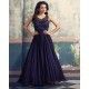 Blue Ladies Designer Dress