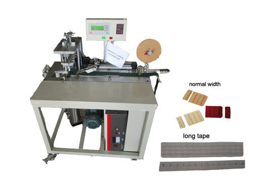 Ultrasonic Hook And Eye Tape Cutting Machine - Electric Steel Design | Full Automatic, Low Noise, Energy Efficient, High Performance, Automatic Feeding