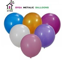 Six Colors Metallic Balloons