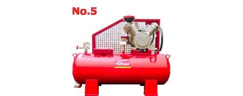 Double Stage Red Cylinder Compressors