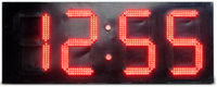 Digital Clocks - 4 to 26 Inch Sizes | Self-Correcting, Weatherproof, Wireless Time Synchronization