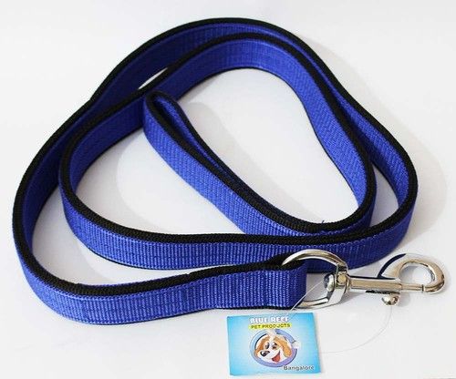 Dog Belt Long Size Blue Color With Black Border - Amd2107