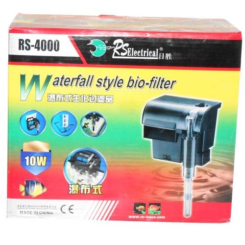 Waterfall Style Bio Filter Rs-4000 For Marine And Freshwater Aquarium