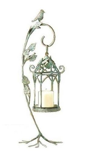 Metal Hanging Bird Cage Lamp