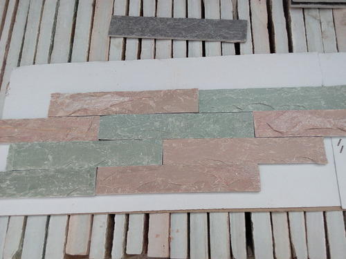 Limestone Pink And Green - Wall Cladding