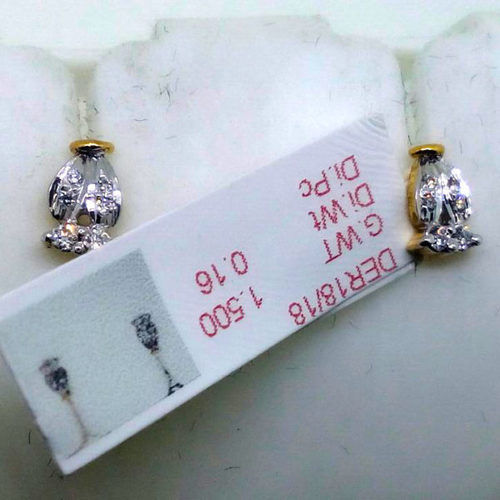 Baccha Real Diamond Earring