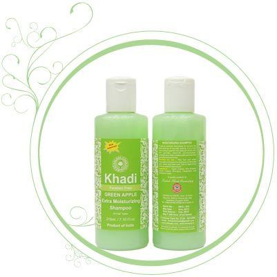 Khadi Green Apple Extra Moisturizing Shampoo