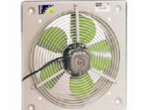 Axial plate mounted fans