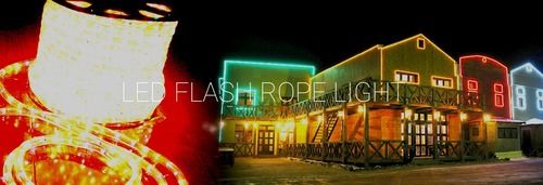 Led flash rope light