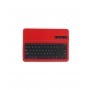 Rotating with detachable BT Keyboard Red Bag