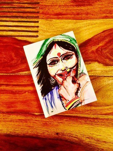 Indian Lady Notepad