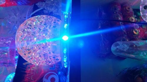 360 Degree Rotating Crystal Round Led Lamp