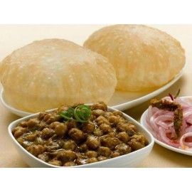 Punjabi Chole with Wheat Atta Puri