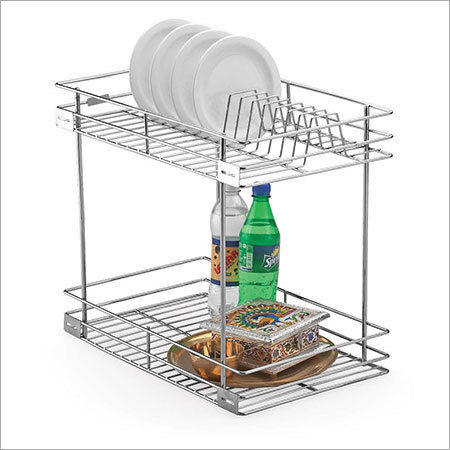 Bottle Plate Pullout Basket