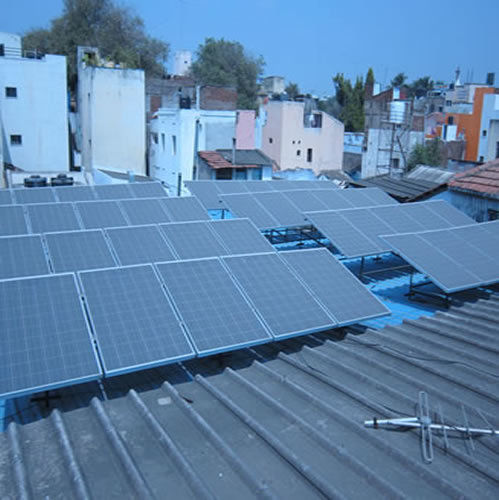 Solar Roof Top Power Plant