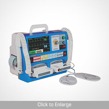 Biphasic Defibrillator And Multipara Monitor