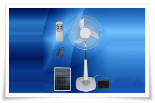 Solar Free Standing Fan