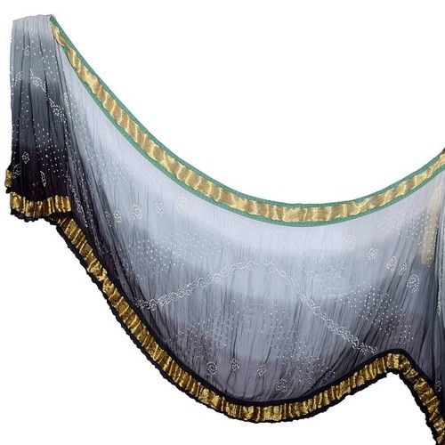 Tie N Dye Bandhani Saree With Zari Border