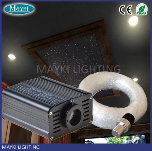 Decoration Color Changing Led Ceiling Light For Night Light With End Glow Cable And Fibre Optic Controller