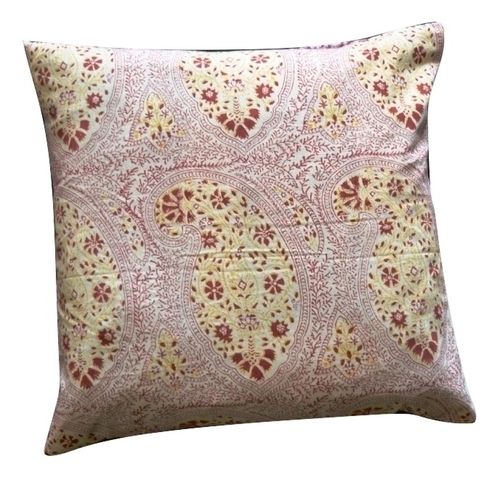 Hand Block Printed Cushion Cover