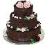 Three Tier Chocolate Cake