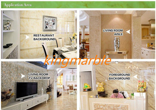 Uv Coating Pvc Marble Sheets For Wall Decoration Application: Entertainment Place