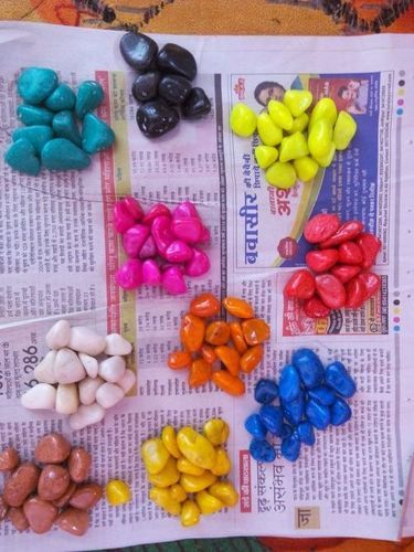 Artificial Colored Pebbles