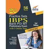 20 Practice Sets for IBPS PO Preliminary Exam with ONLINE TESTS Books