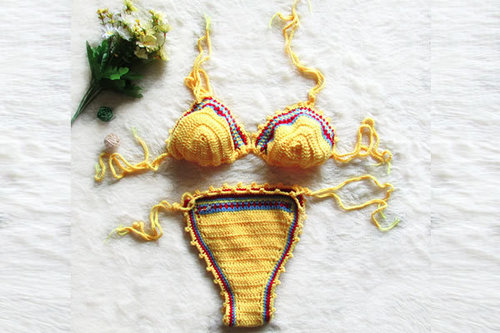 Handmade Swimwear Crochet Bikini By Shijiazhuang Dezhao Trade Co,. LTD