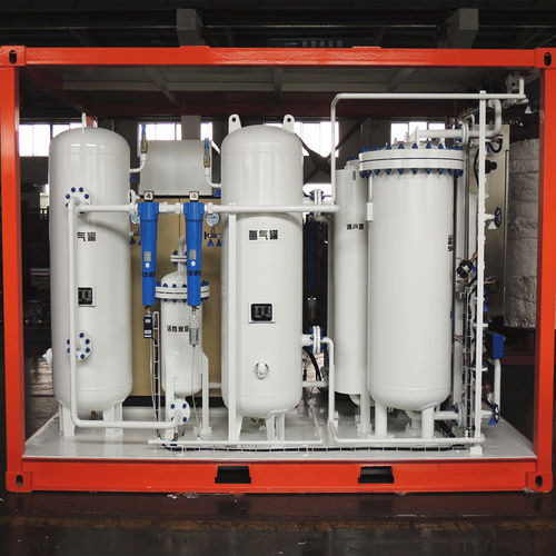 PSA Nitrogen Generation Plant - Steel, 2x2x2 Meters | Oil-less Operation, 2-Year Warranty, 5-3000 Air Flow Capacity, 0.1-2 MPA Working Pressure