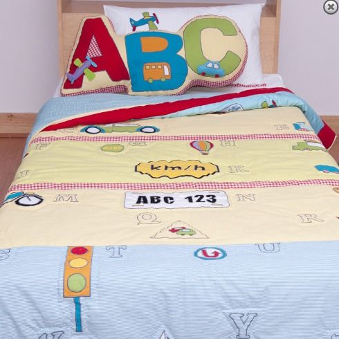 ABC Car Quilt